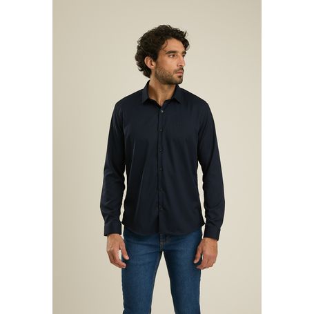 Camisa Docthos Slim Manga Longa Bambu