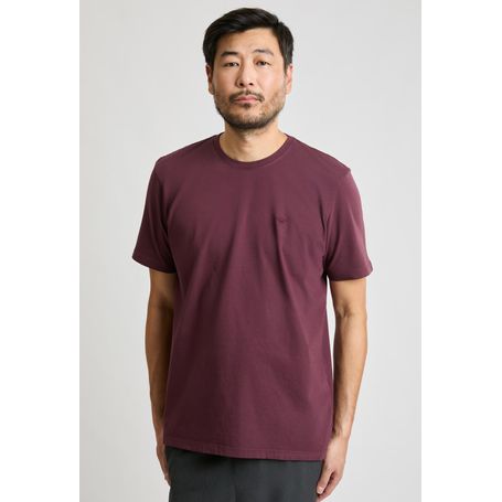Camiseta Manga Curta Relaxed Fit Tingimento