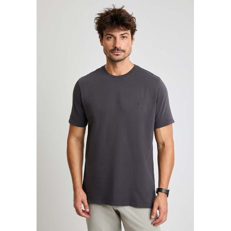 Camiseta Manga Curta Relaxed Fit Tingimento