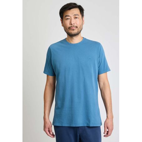 Camiseta Manga Curta Relaxed Fit Tingimento