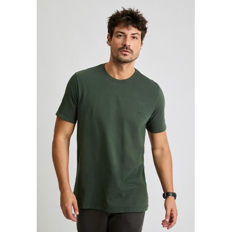 Camiseta Manga Curta Relaxed Fit Tingimento
