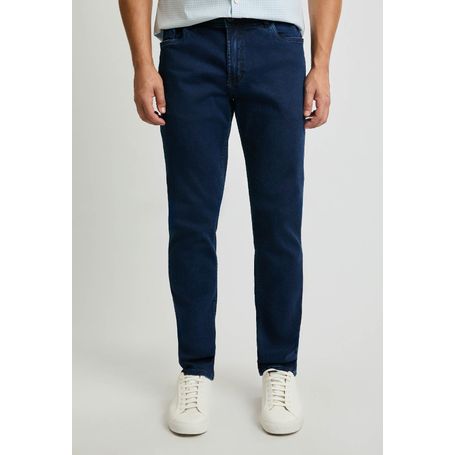 Calça Docthos Slim Jeans Escuro Italiana